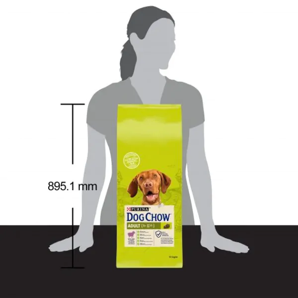 Сухий корм для собак Dog Chow Adult з ягням