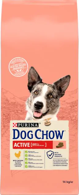 Сухий корм для собак Dog Chow Active з куркою