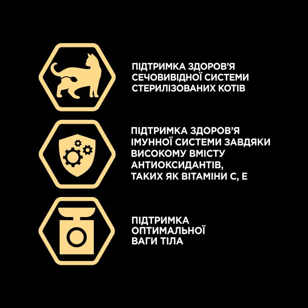 Сухий корм для стерилізованих кішок Purina Pro Plan Sterilised Senior 7+ з індичкою