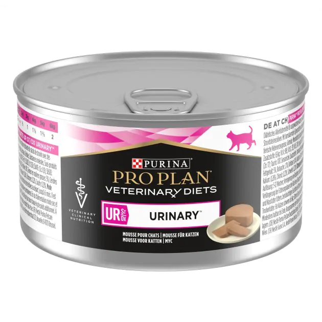Purina Pro Plan Veterinary Diets UR Mousse Turkey Urinary - вологий лікувальний корм для котів 195 г
