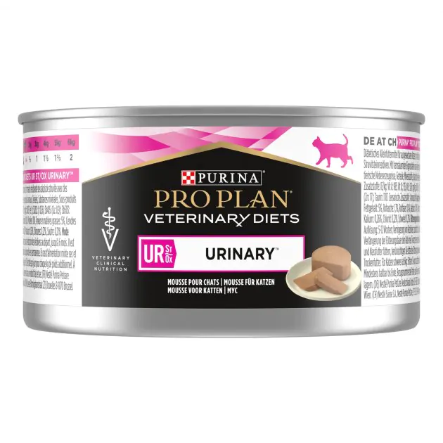 Purina Pro Plan Veterinary Diets UR Mousse Turkey Urinary - вологий лікувальний корм для котів 195 г