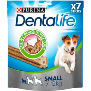 Ласощі для собак дрібних порід Purina DentaLife Small для підтримки здоров'я порожнини рота 115 г