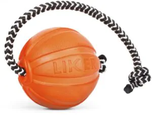 Іграшка для собак Collar Liker Cord М'ячик з мотузкою (спінений полімер)