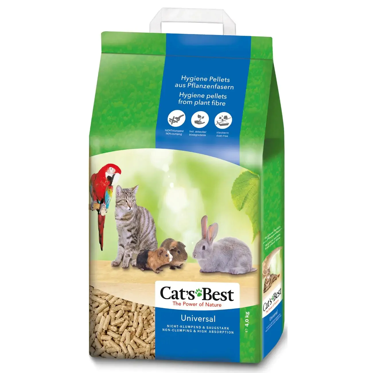 Гігієнічний наповнювач Cat's Best «‎Universal» (деревинний)