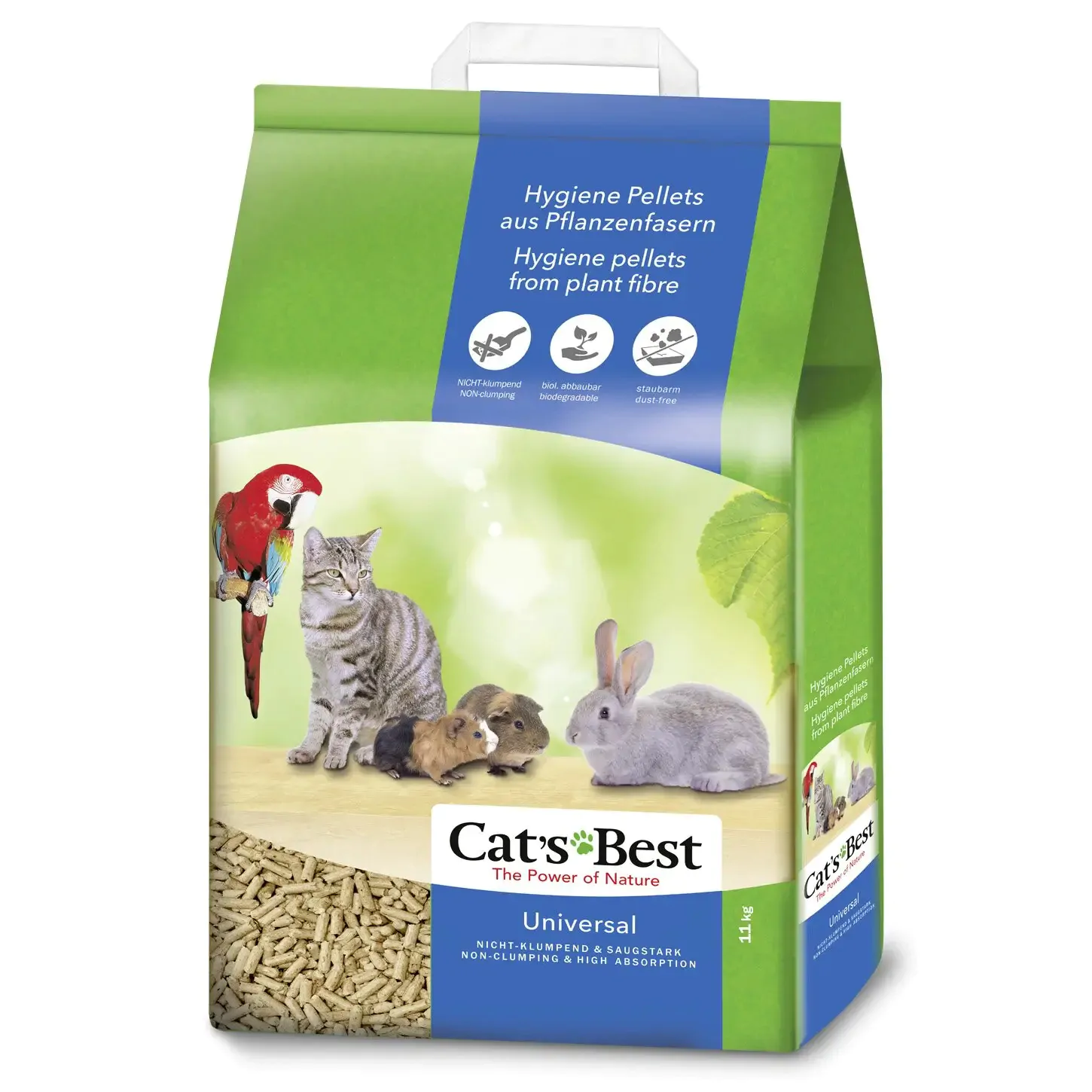 Гігієнічний наповнювач Cat's Best «‎Universal» (деревинний)
