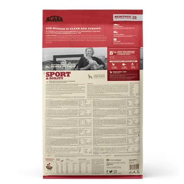Acana Sport & Agility Dog Recipe - корм для активних собак
