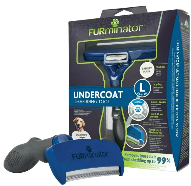 Фурмінатор для собак з короткою шерстю FURminator розмір L