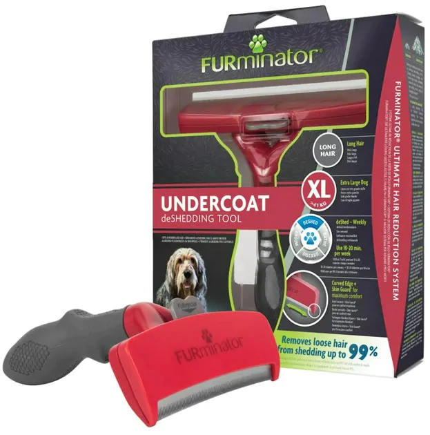 Фурмінатор для собак з довгою шерстю FURminator розмір XL