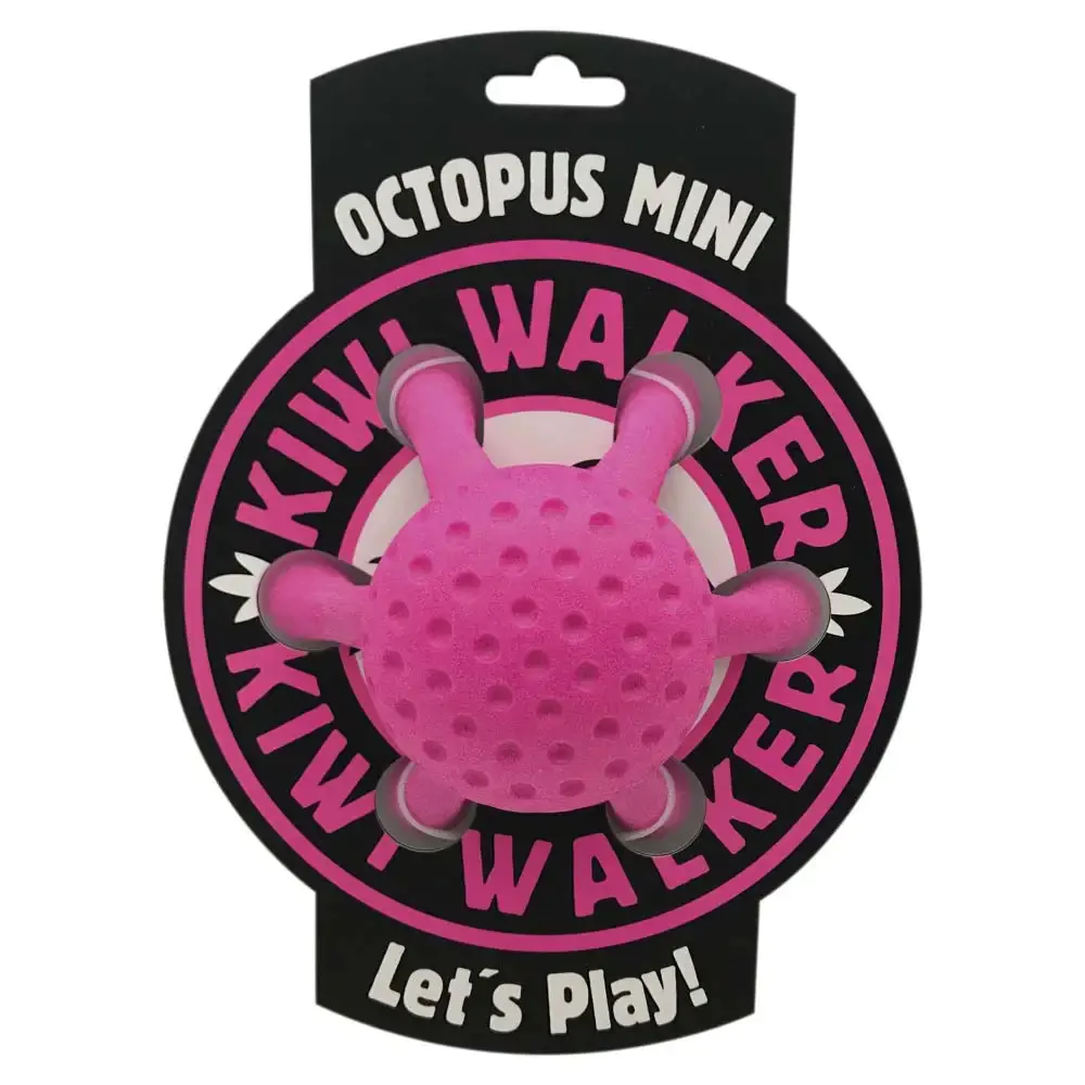 Іграшка для собак Kiwi Walker Восьминіг 13 см (термопластична гума)
