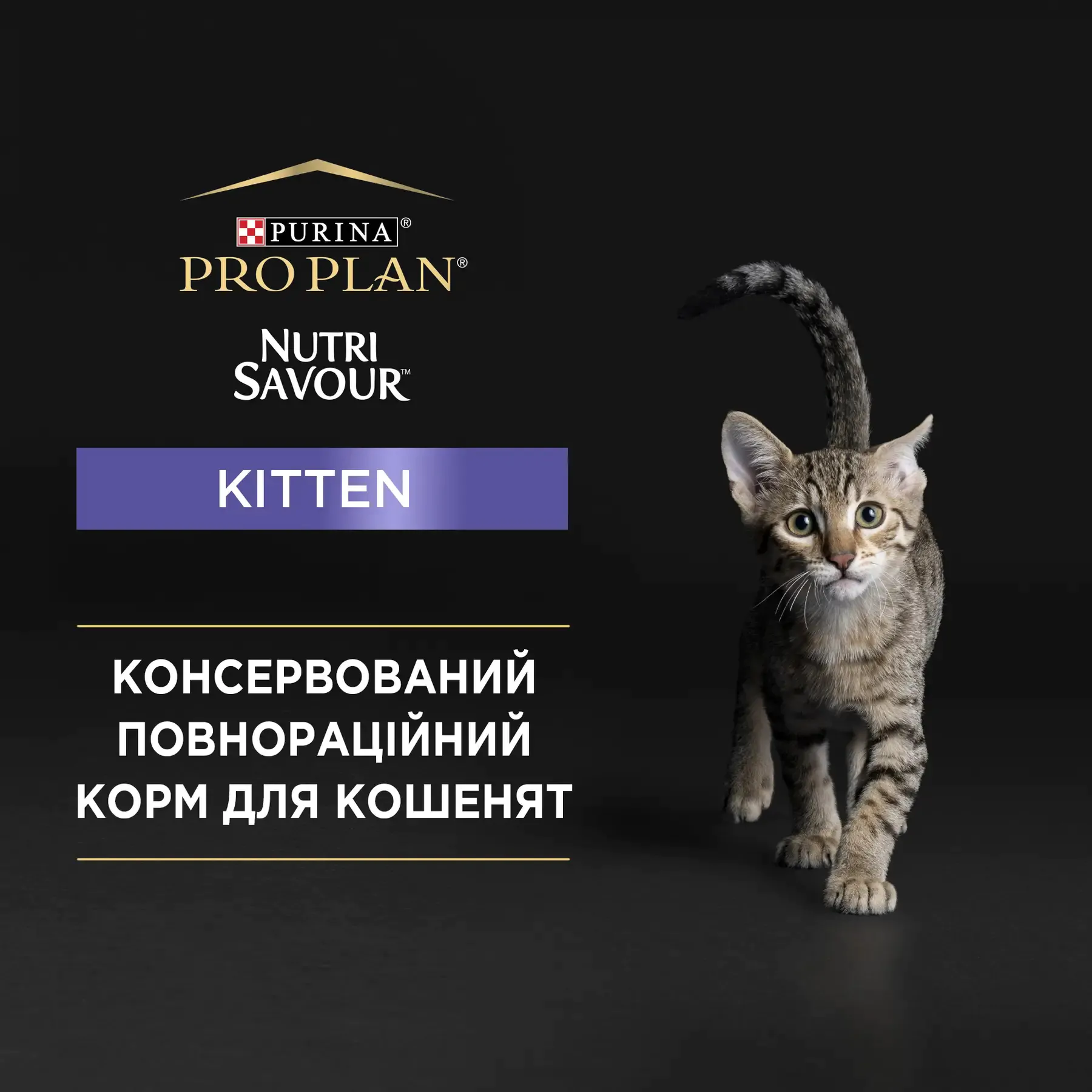 Вологий корм пауч для кошенят Pro Plan Junior Turkey 85 г (індичка)