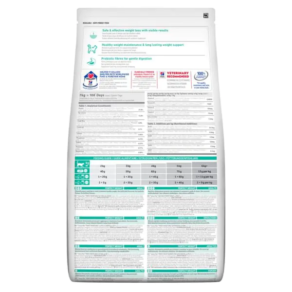 Сухий корм для котів для підтримання оптимальної ваги Hill's Science Plan Adult Perfect Weight з куркою