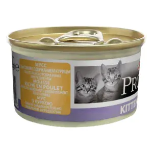 Вологий корм для кошенят Pro Plan Junior Chicken 85 г (курка)