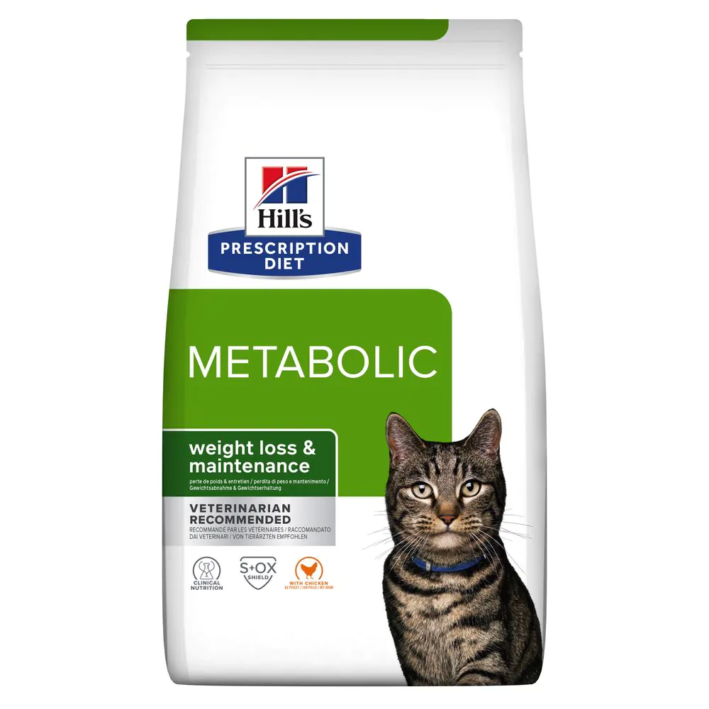 Сухий корм для котів для зниження ваги Hill’s Prescription Diet Metabolic