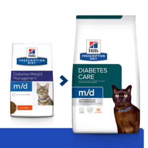 Сухий корм для котів при цукровому діабеті Hill’s Prescription Diet m/d Diabetes Care
