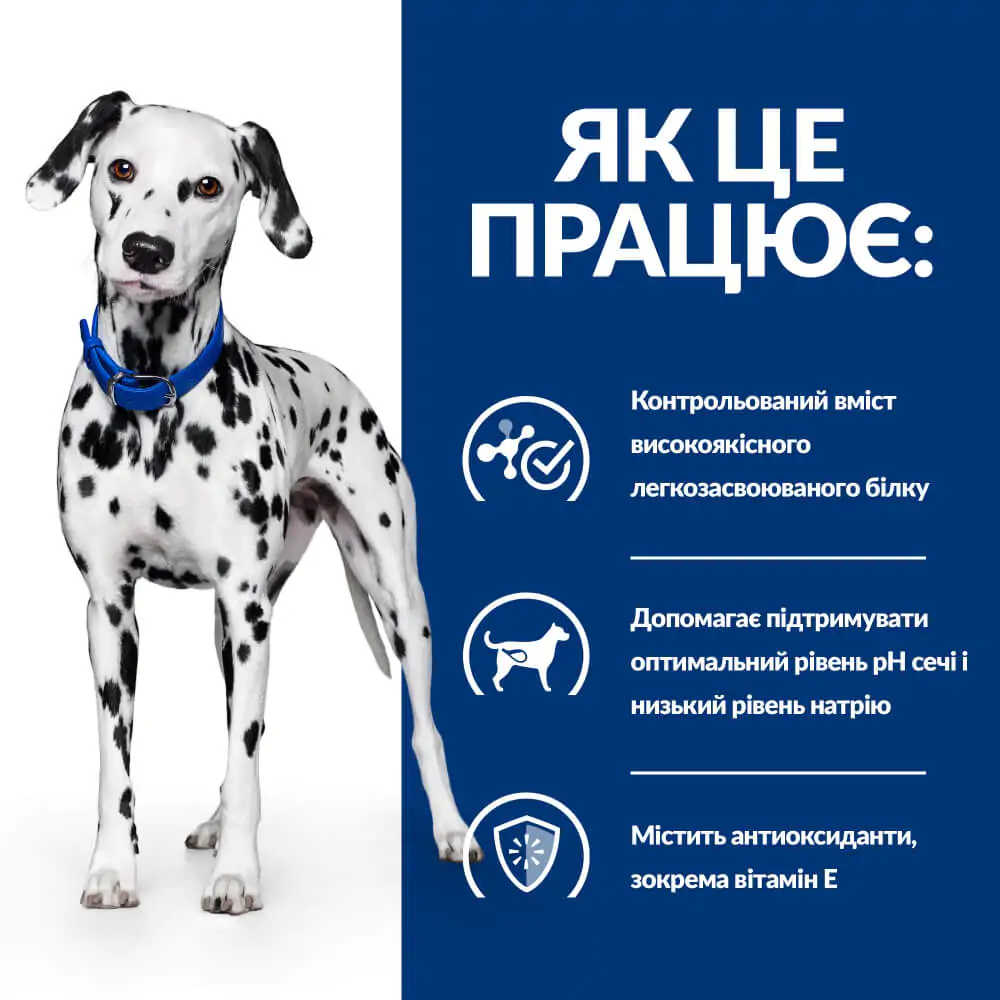 Сухий корм для собак для сечовивідної системи Hill's Prescription Diet Canine u/d 4 кг