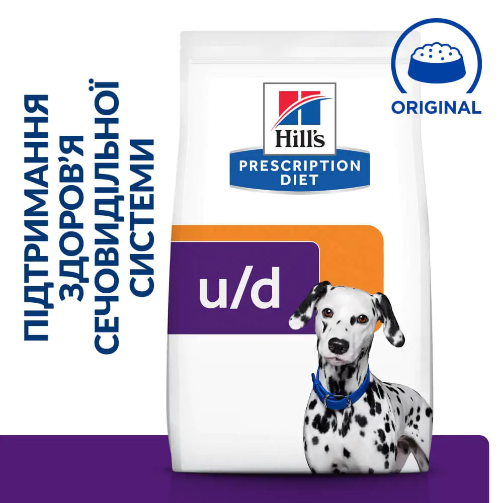 Сухий корм для собак для сечовивідної системи Hill's Prescription Diet Canine u/d 4 кг