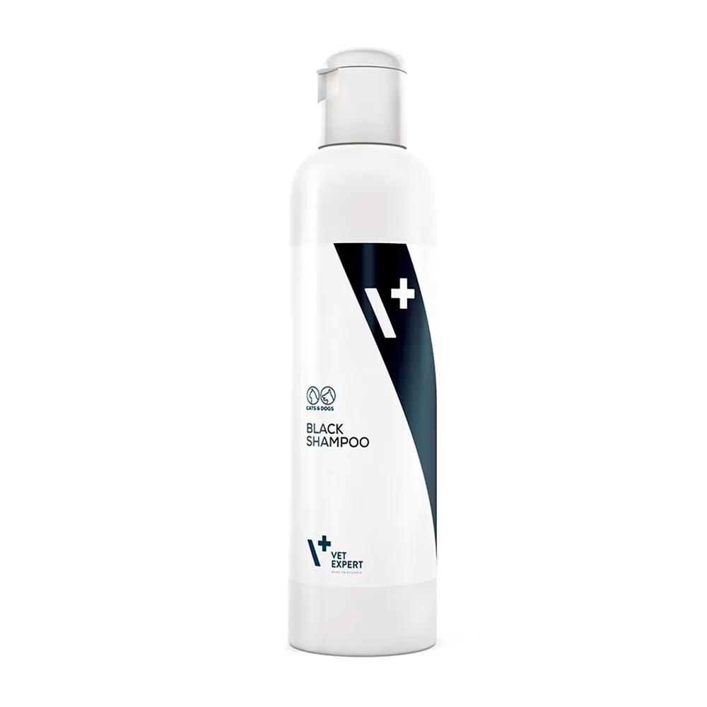 Шампунь для котів і собак із темним забарвленням шерсті Vet Expert Black Shampoo, 250 мл