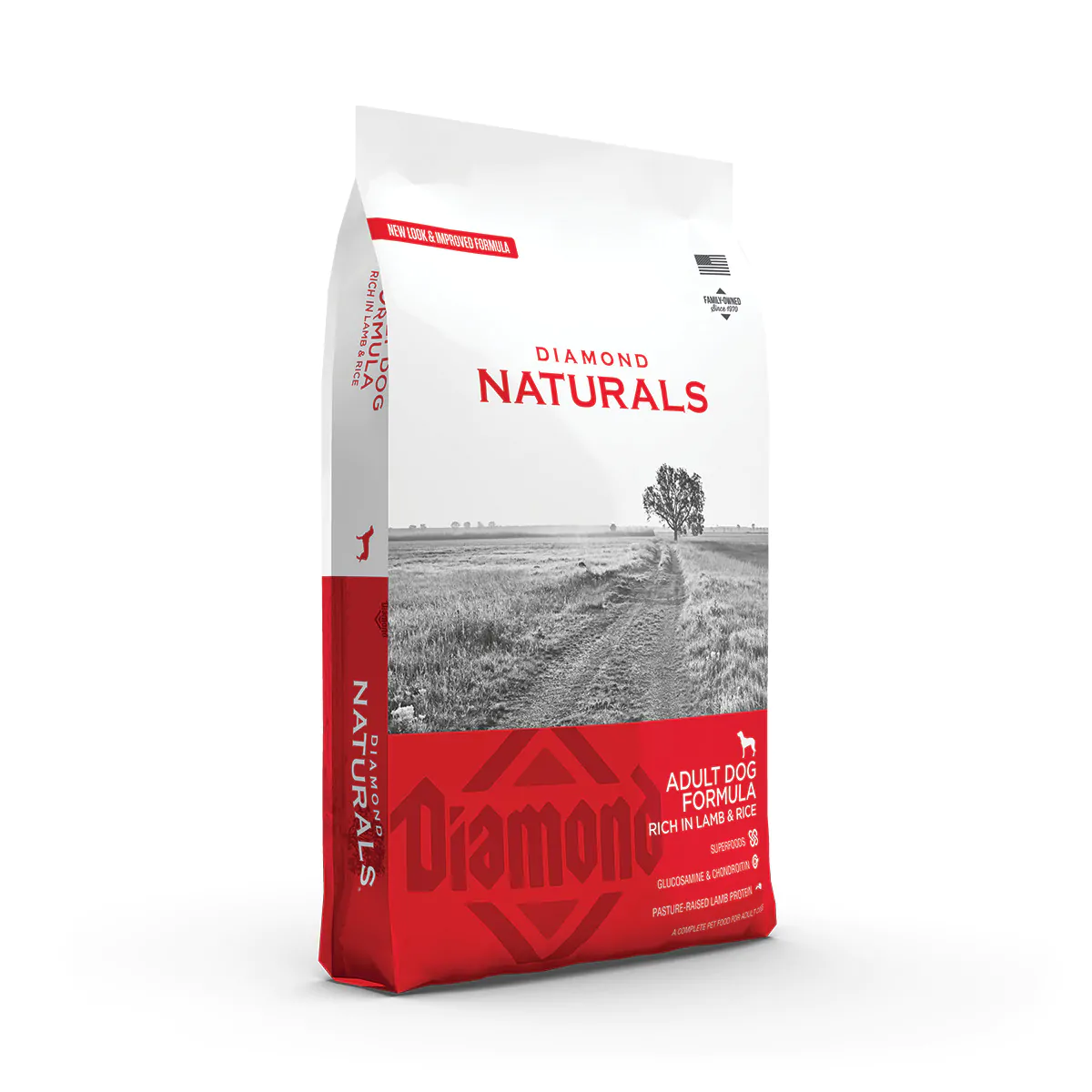 Diamond Naturals Adult Dog Lamb & Rice - корм для собак з ягням та рисом