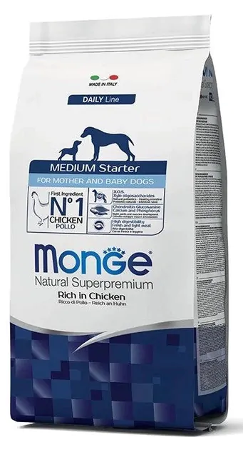 Корм для цуценят MONGE DOG Medium Starter