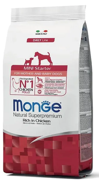 Корм для цуценят малих порід MONGE DOG Mini Starter