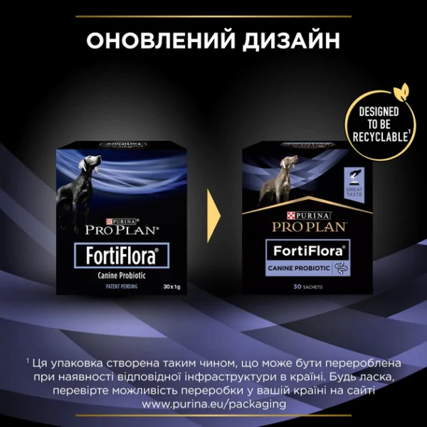 Пробіотик для собак та цуценят Purina Pro Plan FortiFlora 7 x 1 г