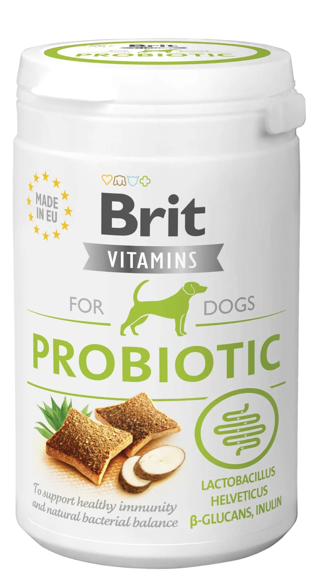 Вітаміни для собак Brit Vitamins Probiotic з пробіотиками 150 г
