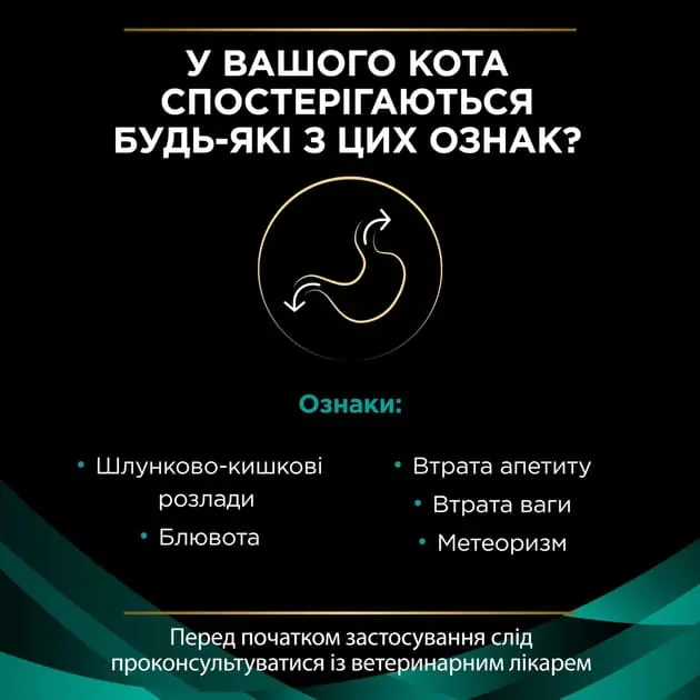 Сухий корм для котів Purina Pro Plan Veterinary Diets EN ST/OX Gastrointestinal 1.5 кг