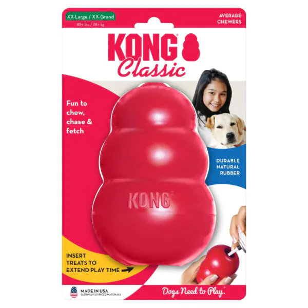 Іграшка KONG Classic груша-годівниця для собак великих і гігантських порід, XXL