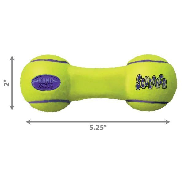 Іграшка KONG AirDog Squeaker Dumbbell повітряна гантель для собак малих порід, S