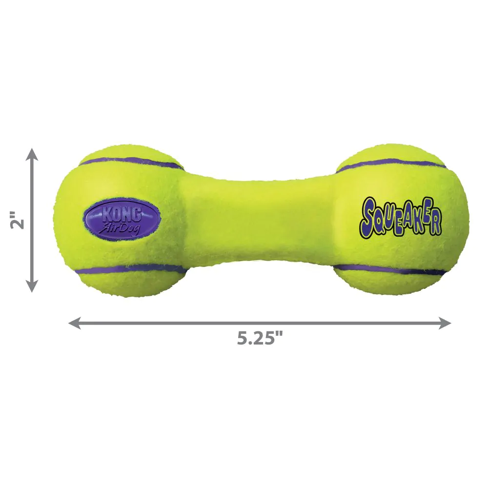 Іграшка KONG AirDog Squeaker Dumbbell повітряна гантель для собак малих порід, S