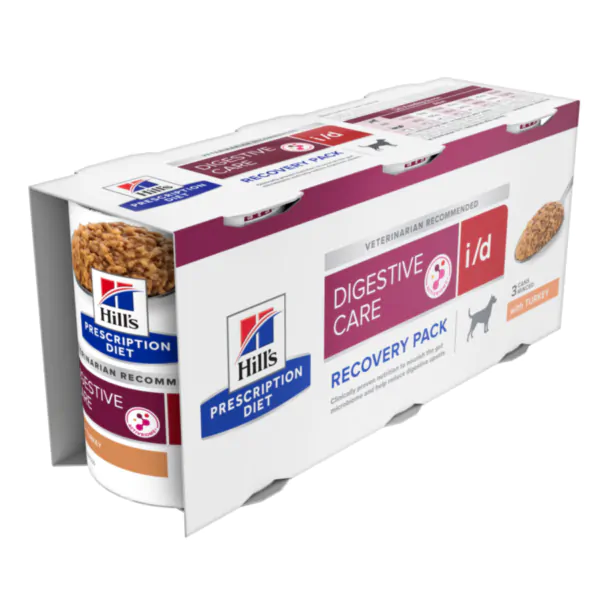 Вологий корм для собак догляд за травленням Hill’s Prescription Diet i/d Digestive Care з індичкою 360 г