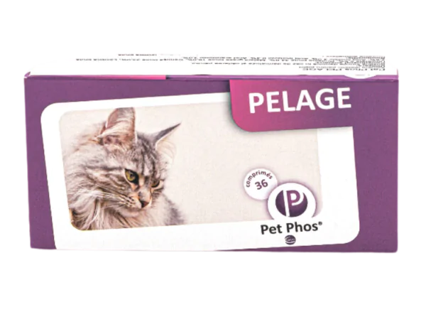 Вітаміни для котів PET-PHOS PELAGE, 3х12 таб