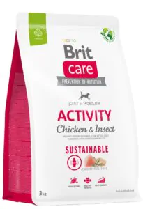 Brit Care Dog Sustainable Activity - корм для активних собак з куркою та комахами