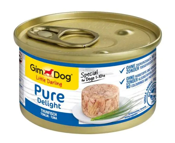 Вологий корм для собак мініатюрних порід GimDog LD Pure Delight з тунцем 85 г