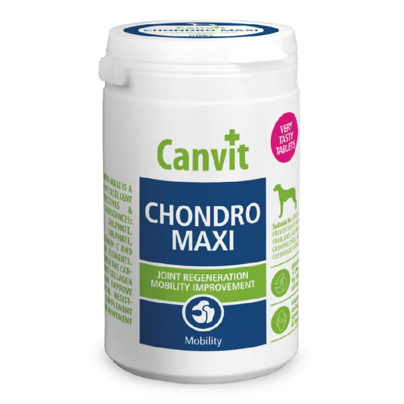 Хондропротектор для собак великих порід Canvit Chondro Maxi for dogs 230 г