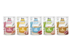 Brit Care Soup with Salmon - вологий корм для котів з лососем 75 г