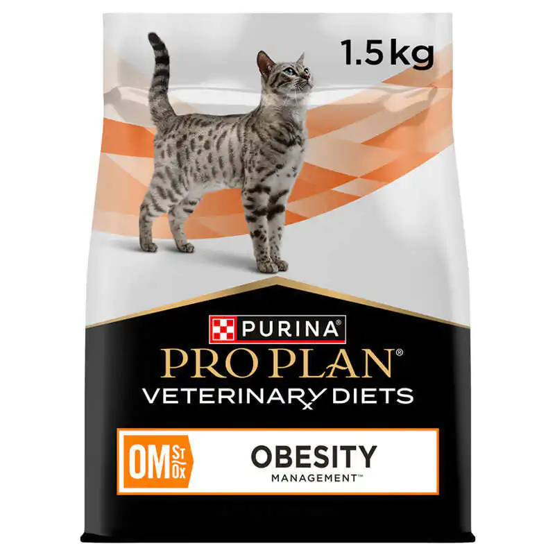Сухий корм для котів Purina Pro Plan Veterinary Diets Obesity 1.5 кг Сухий корм для котів Purina Pro Plan Veterinary Diets Obesity 1.5 кг