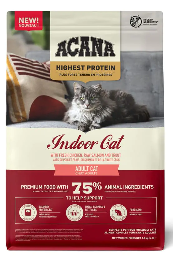 Acana Highest Protein Indoor Cat - сухий корм для котів