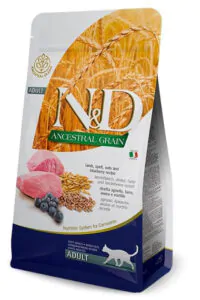 Farmina N&D Low Grain Cat Adult Lamb & Blueberry - сухий корм для котів