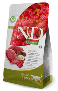 Farmina N&D Quinoa Cat Adult Urinary Duck & Cranberry - корм для котів