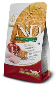 Farmina N&D Low Grain Cat Adult Neutered Chicken - сухий корм для стерилізованих котів