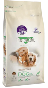 BonaCibo Dog Adult Small Breed Lamb - корм для собак малих порід з ягням 4 кг