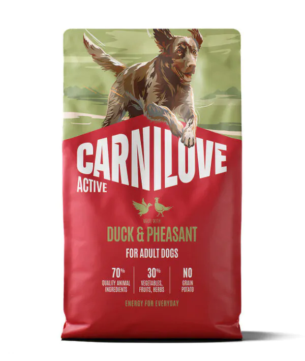 Carnilove Active Dog Duck & Pheasant - корм для cобак качка і фазан