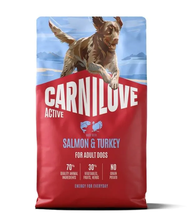 Carnilove Active Dog Salmon & Turkey – корм для cобак лосось та індичка