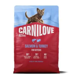 Carnilove Active Salmon & Turkey Kitten - сухий корм для кошенят лосось та індичка