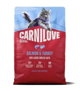 Carnilove Active Cat Salmon & Turkey Large Breed - сухий корм для котів лосось та індичка