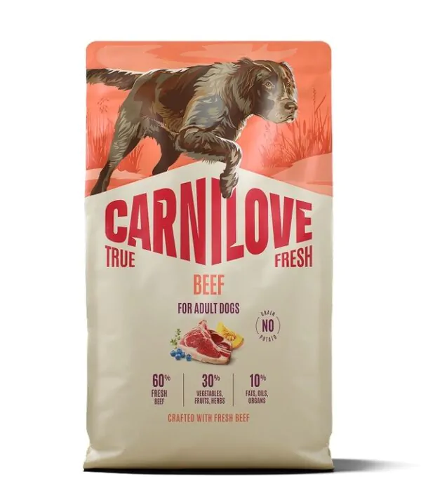 Carnilove True Fresh Dog Beef – корм для собак з яловичиною