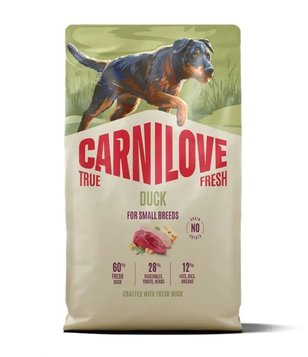 Carnilove True Fresh Duck Small Breed - корм для cобак малих порід з качкою