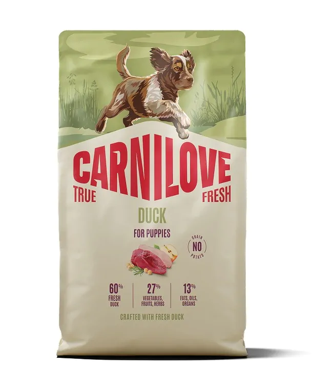 Carnilove True Fresh Puppy - корм для цуценят з качкою Carnilove True Fresh Puppy - корм для цуценят з качкою