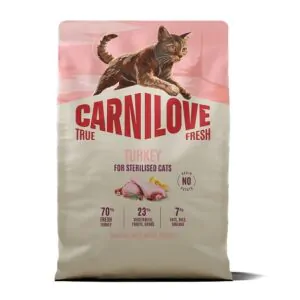 Carnilove True Fresh Turkey Sterilised - сухий корм для стерилізованих котів індичка
